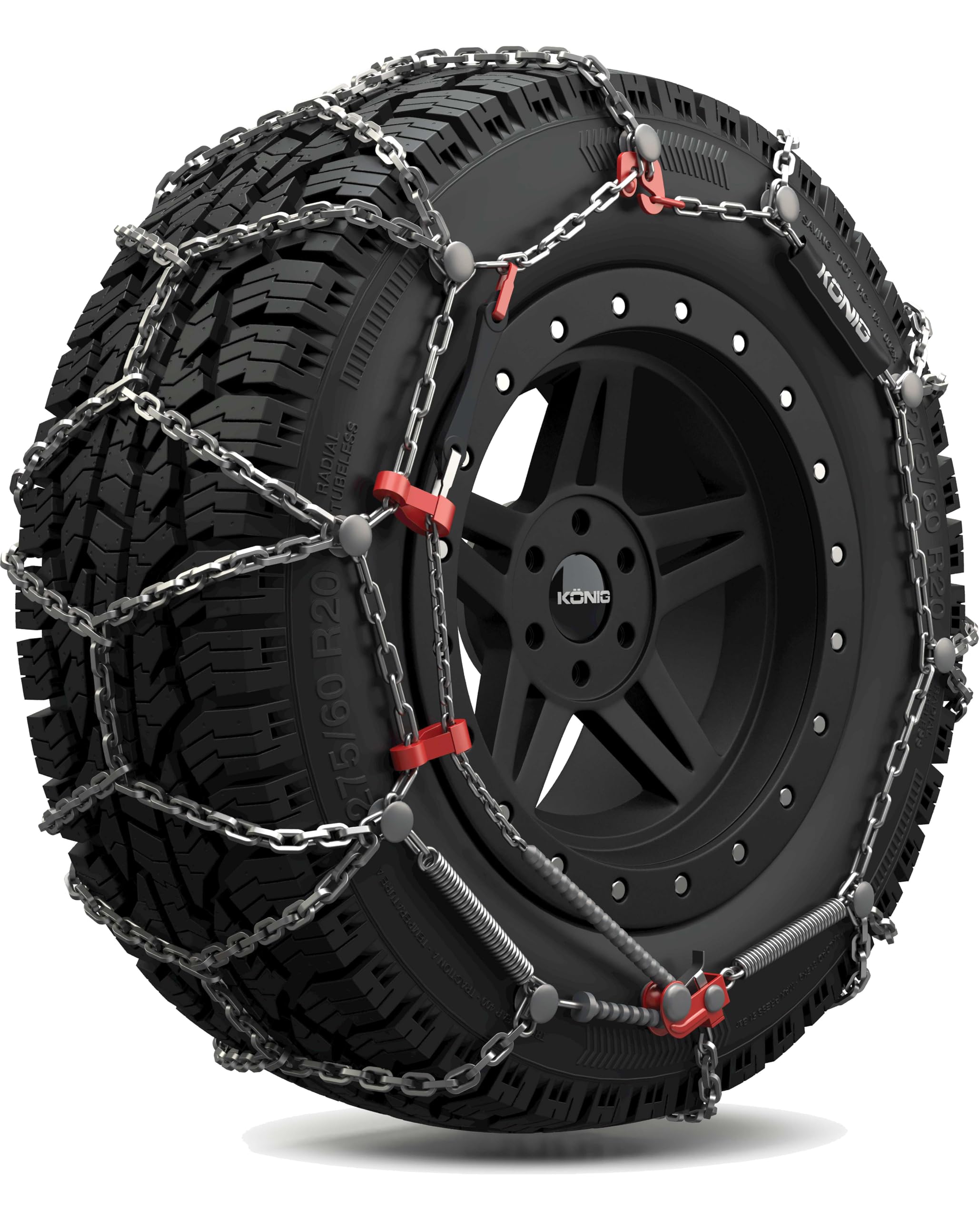 KÖNIG XD-16 Pro 285 Chaînes à neige homologuées