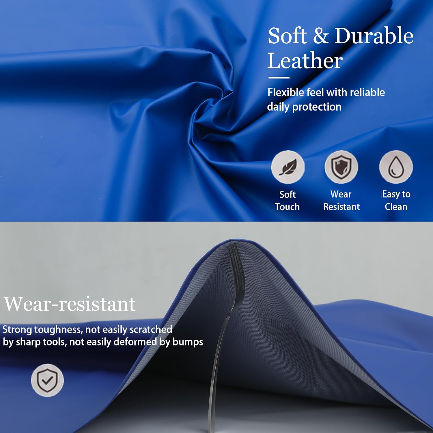 Thickened Rubber Waterproof Apron Adjustable Cross Type Chemical Resistant Heavy-Duty Oil Resistant Apron for Kitchen