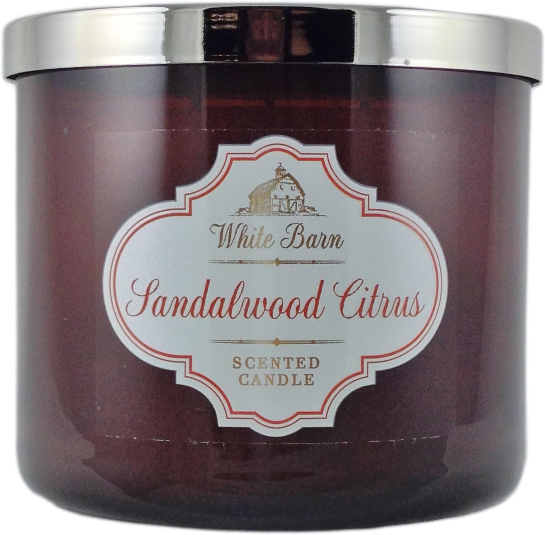 White Barn Sandalwood Citrus Scented Candle 3 Wick 14.5 oz By Bath & Body Works