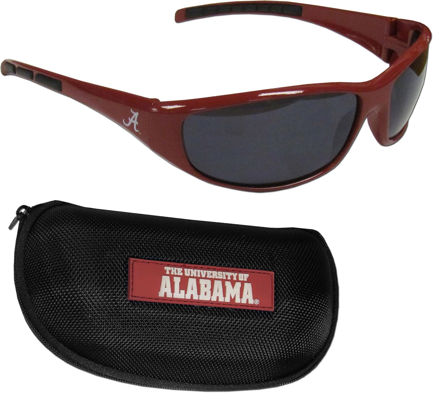 Siskiyou Sports Alabama Crimson Tide Wrap Sunglasses and Zippered Case