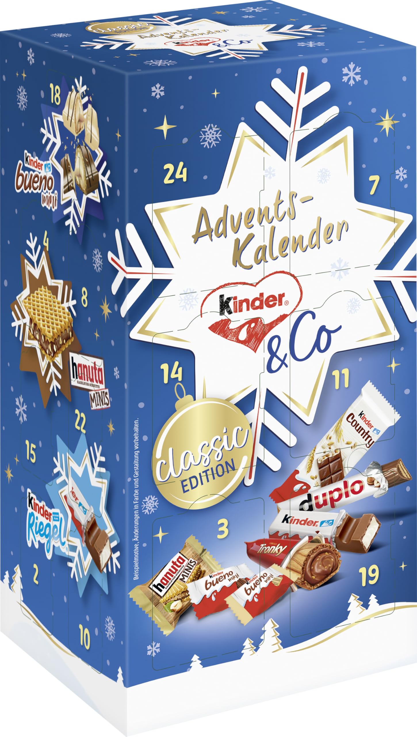 Ferrero Calendario de Adviento con Chocolate 295 g