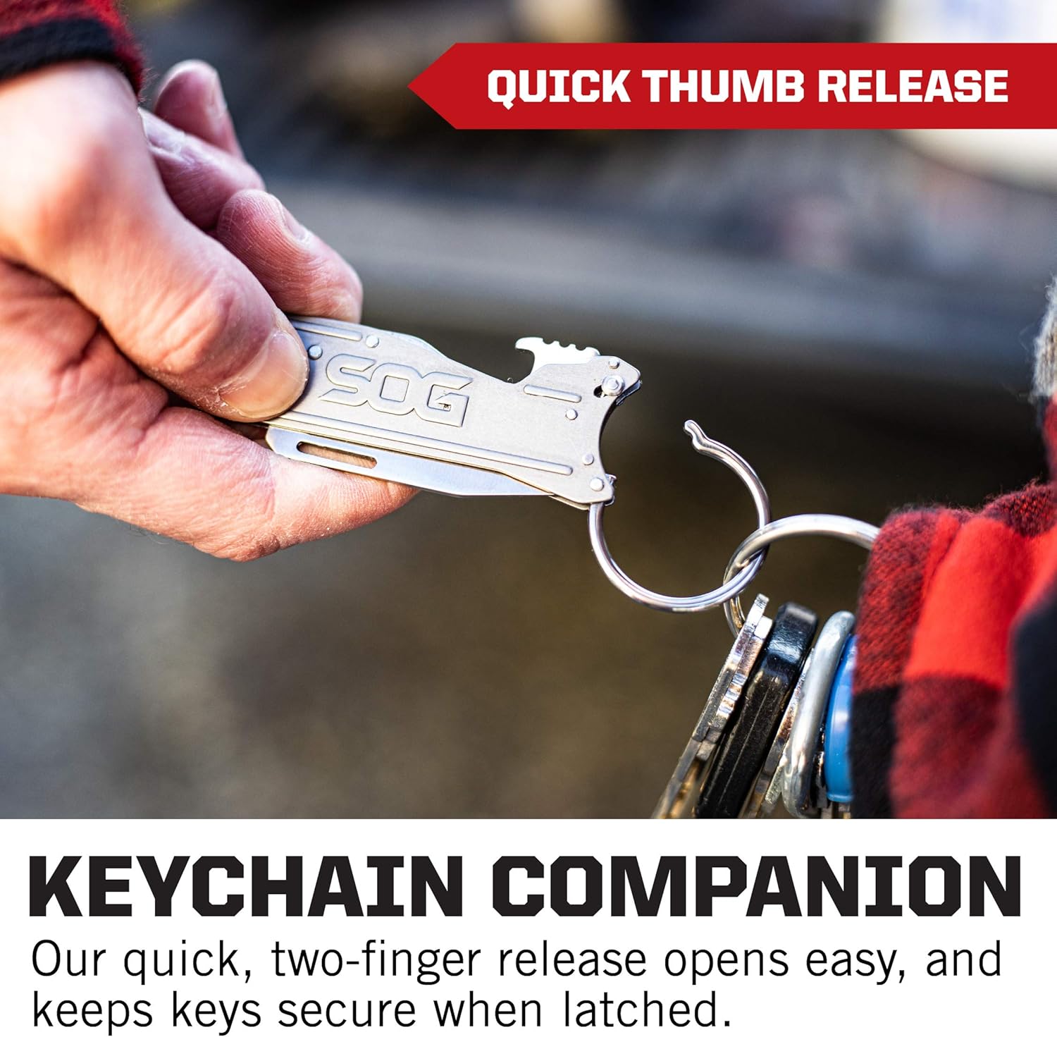 Best Deal SOG KeyTron Keychain Pocket Knife- Convenient 1.8 Inch EDC Folding Knife with Bottle Opener and Quick Thumb Release (KT1001-CP) Get Discount 70% Price SOG KeyTron Keychain Pocket Knife- Convenient 1.8 Inch EDC Folding Knife with Bottle Opener and Quick Thumb Release (KT1001-CP)