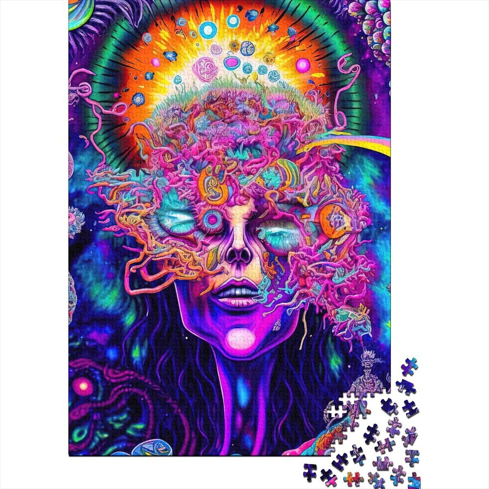 Face Color Light 1000 Pieces Puzzle