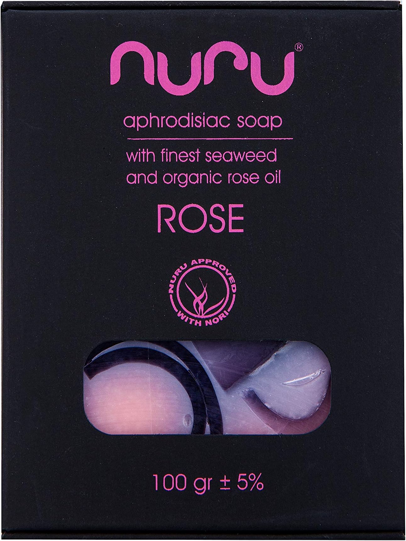 Nuru® Soap Rose, 1 soap (1 x 100gr)
