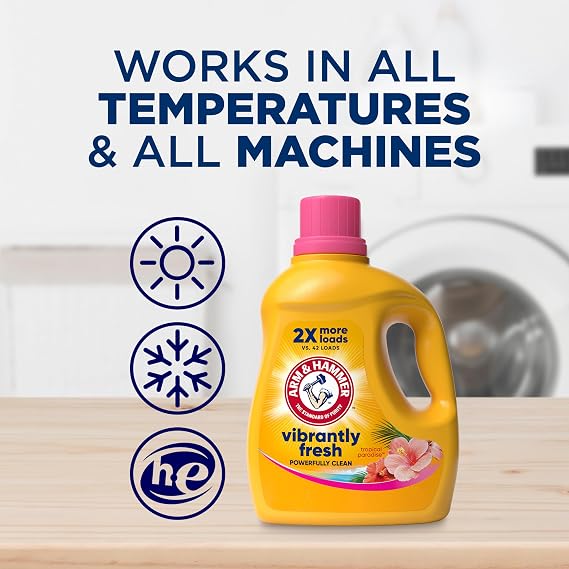 ARM & HAMMER Vibrantly Fresh Liquid Laundry Detergent
