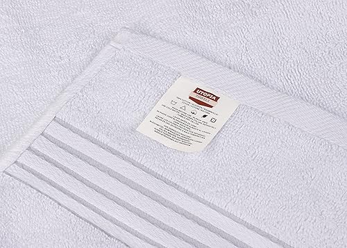 Vista 67 de Utopia Towels Juego de toallas prémium de 8 piezas, 2 baños, 2 manos y 4 toallas pequeñas, 100% algodón hilado en anillo, toallas altamente Azul
