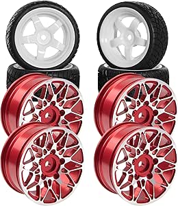 Wheel Set Onroad "20 Spoke / Slick" Black 1:10 (4 Pcs) - The Best Place For RC Cars In The UK - Foto 3