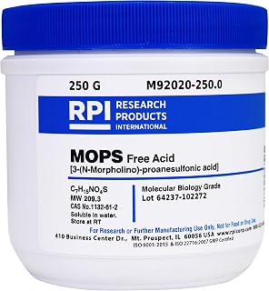 MOPS [3-(N-morpholino)-propanesulfonic Acid], 250 Grams