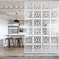 Vista 6 de Boshen 12 piezas de divisor de habitación colgante, panel de pantalla de pared, paneles divisores de habitación, divisor de pantalla de privacidad