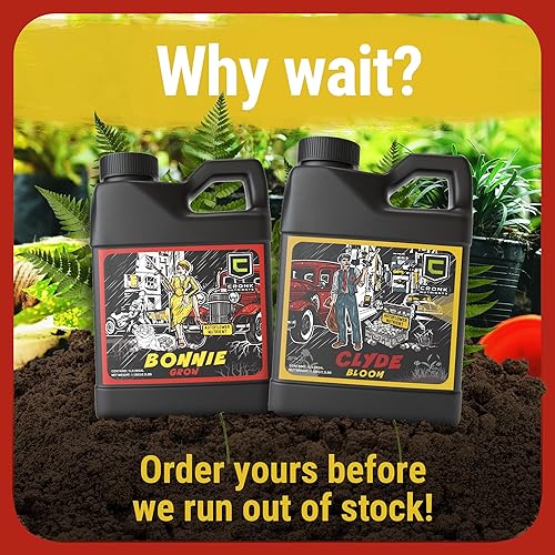 Miniatura 7 de Cronk Nutrients Bonnie & Clyde Autoflower Nutrients Bloom and Grow  Kit de nutrientes para plantas autofloradoras que aumentan el rendimiento