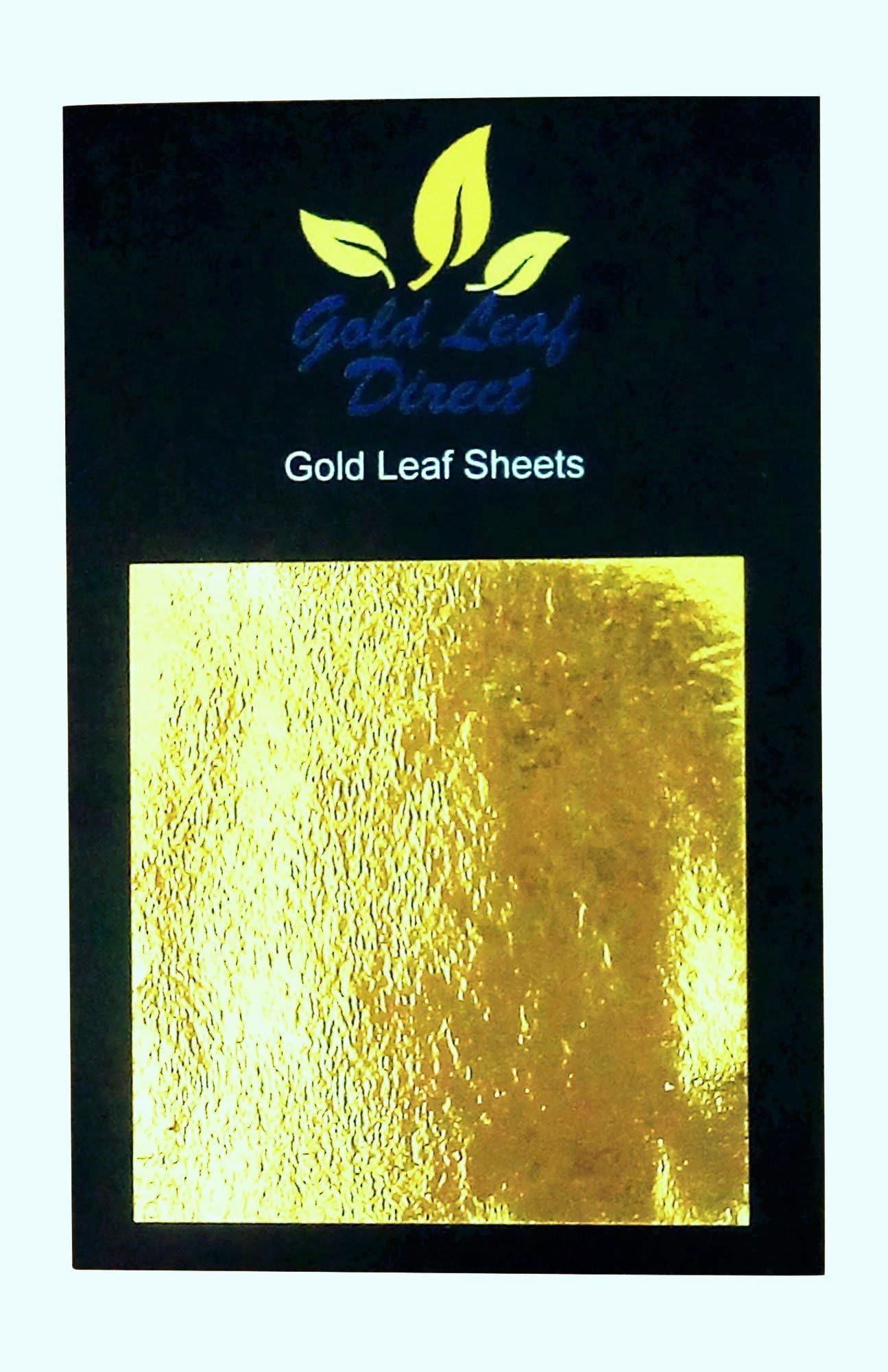 100 Sheets of 46mm x 45mm Gold Leaf โฆ