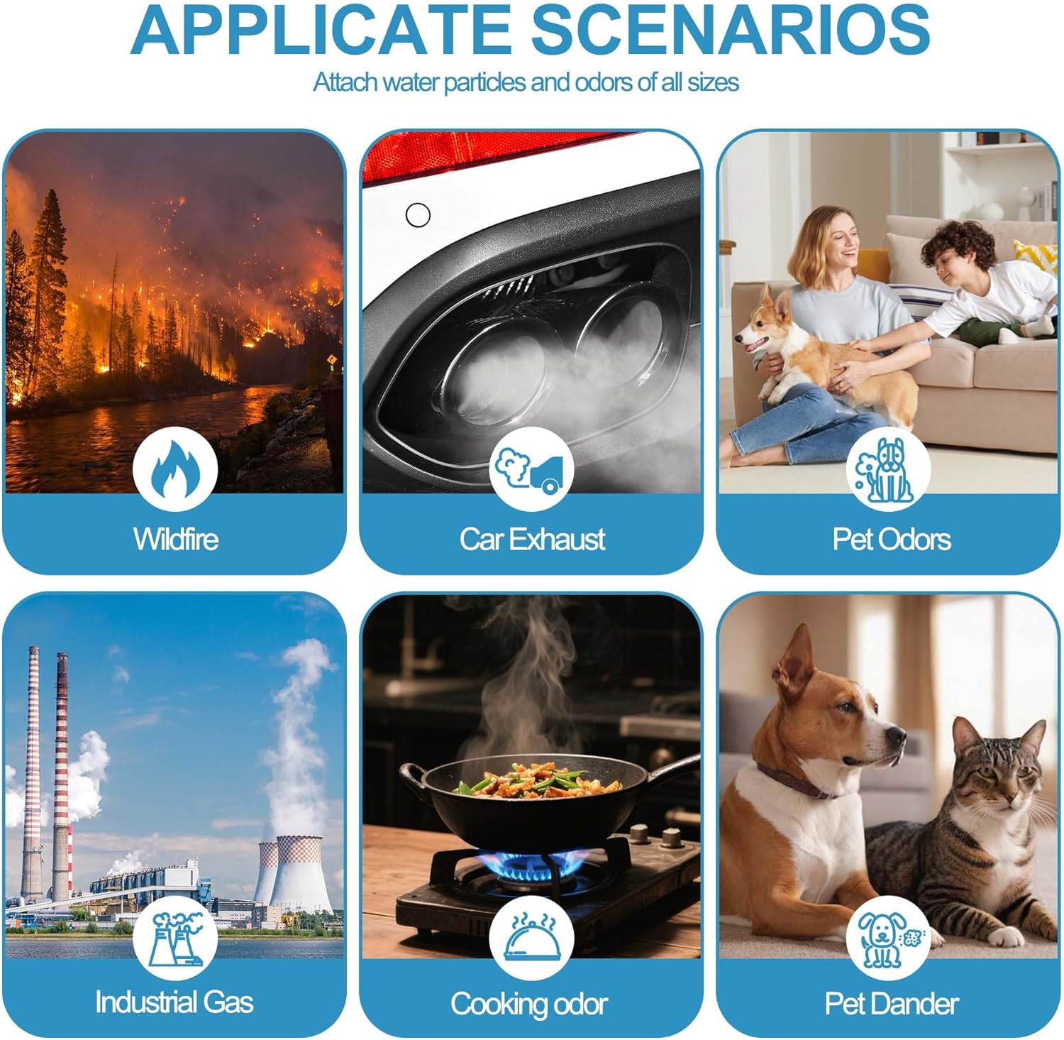 KJ067L Replacement Filter for MOOKA KJ067L Air Purifier, 3-in-1 High-Efficiency Filtration with True Filter, Activated Carbon and Pre-filter, 2 Pack - Image 9