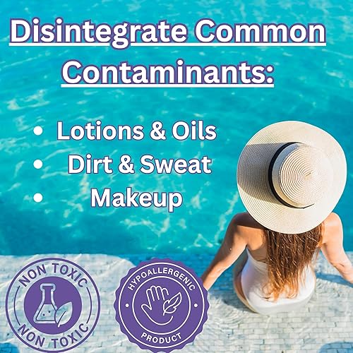 Miniatura 4 de Clarificador de agua para bañera de hidromasaje con enzimas naturales tratamiento de agua ecológico para jacuzzis regulares e inflables, piscinas,