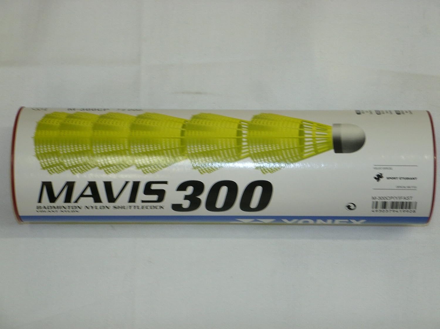 Yonex Mavis 300 Badminton Cork Base Shuttlecocks Yellow -