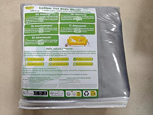 Miniatura 10 de Protector de muebles contra arañazos para gatos, ultra suave, impermeable, para mantener a los gatos alejados, protectores de sofá aptos para