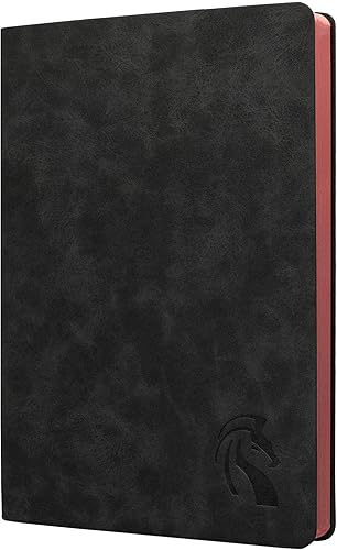 Miniatura 1 de LeStallion Diario de puntos con páginas numeradas de color blanco crema, cuaderno de papel grueso de 12 onzas por metro cuadrado (Bujo), 210 páginas