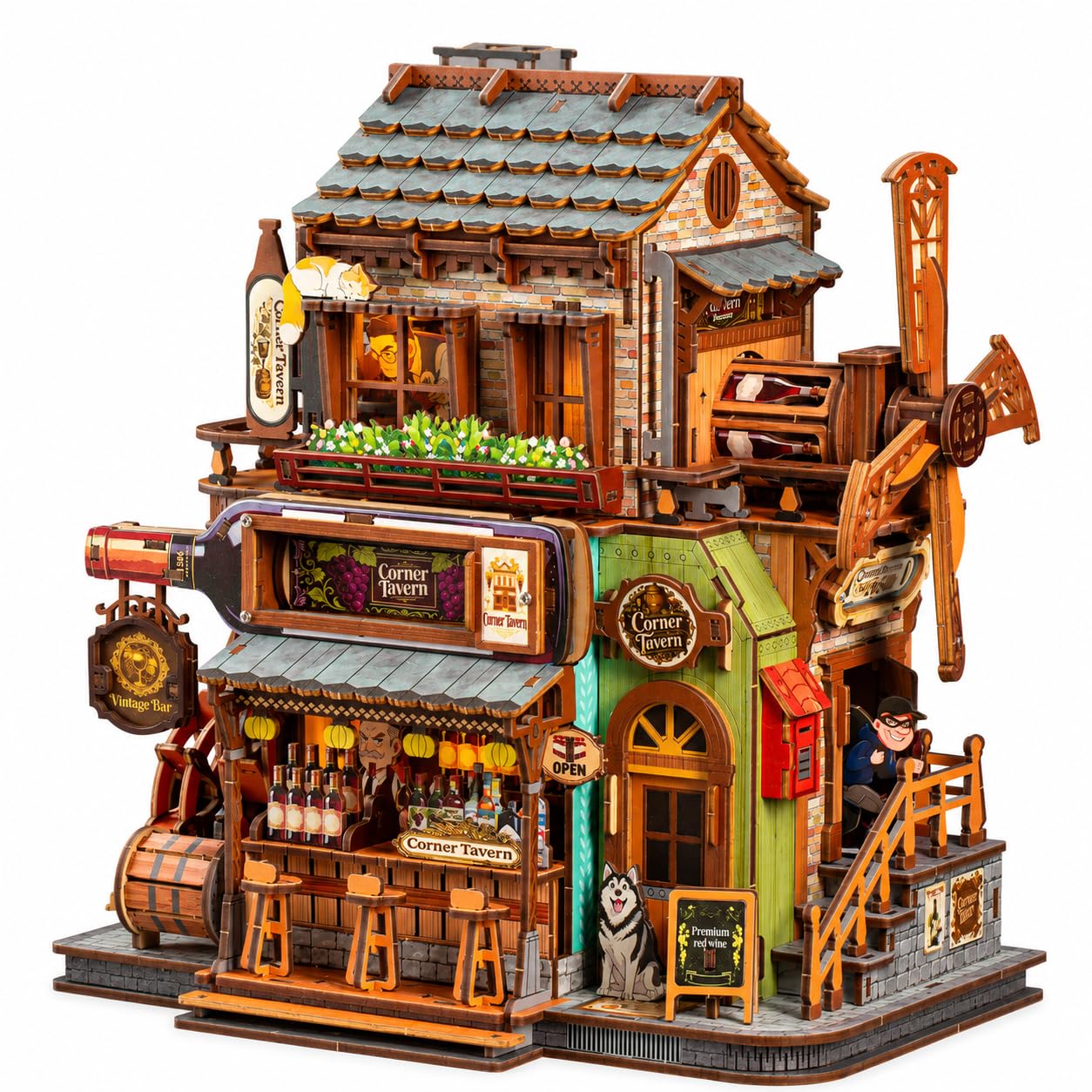 Amazon.com: Spilay 3D Wooden Puzzle for Adults, Mechanical Wood