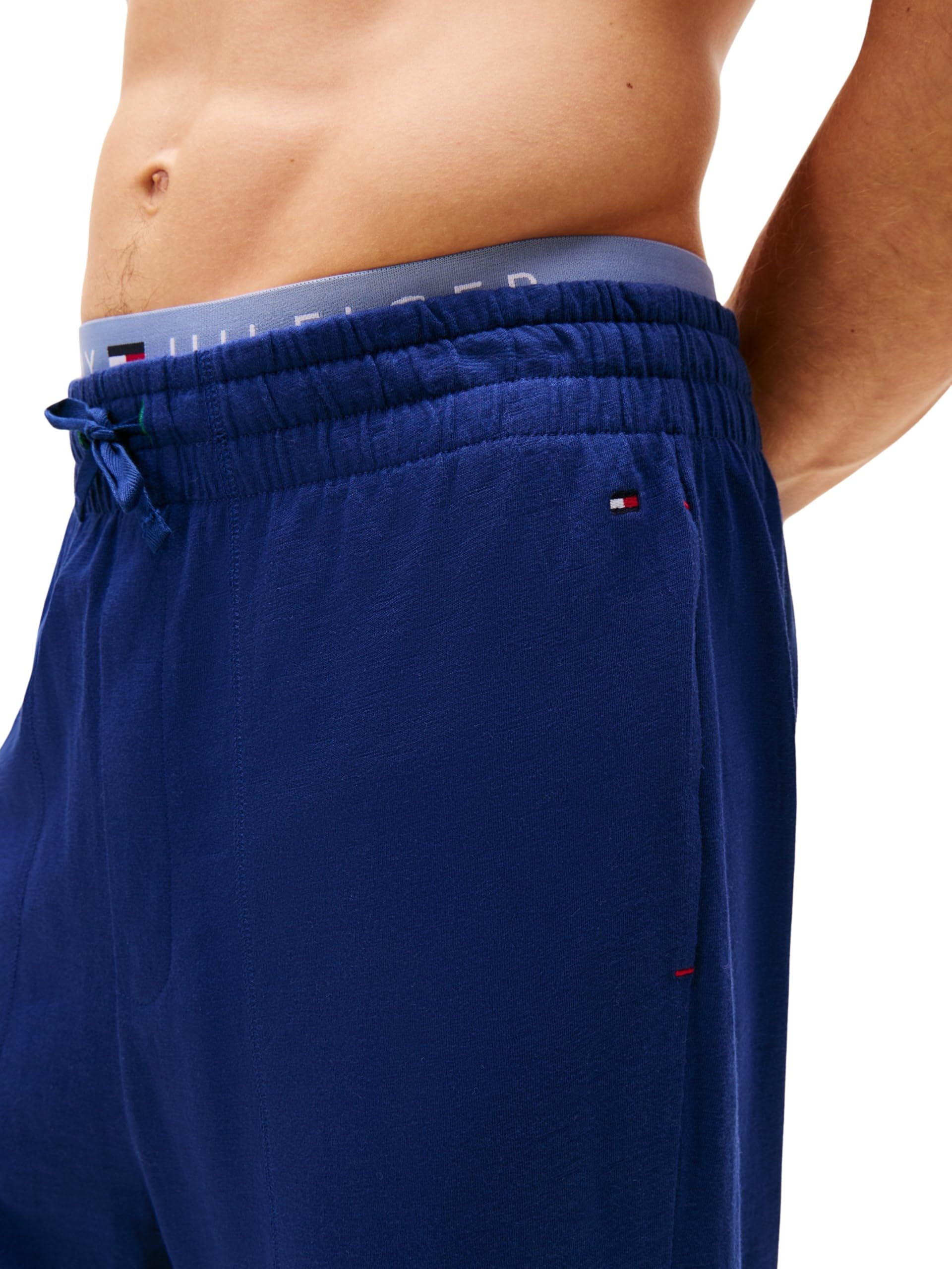 Tommy Hilfiger Pantalon de Pyjama Homme Jersey PJ Pant Pantalon d’Intérieur
