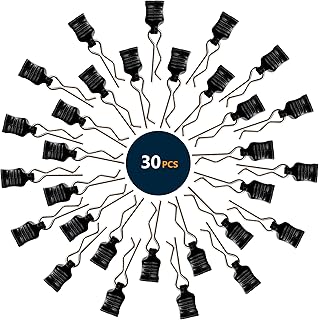 GDOOL 30 PCS 1mm RC Body Clips H165 Assembly Spare Parts for 1:16 1:18 RC Cars