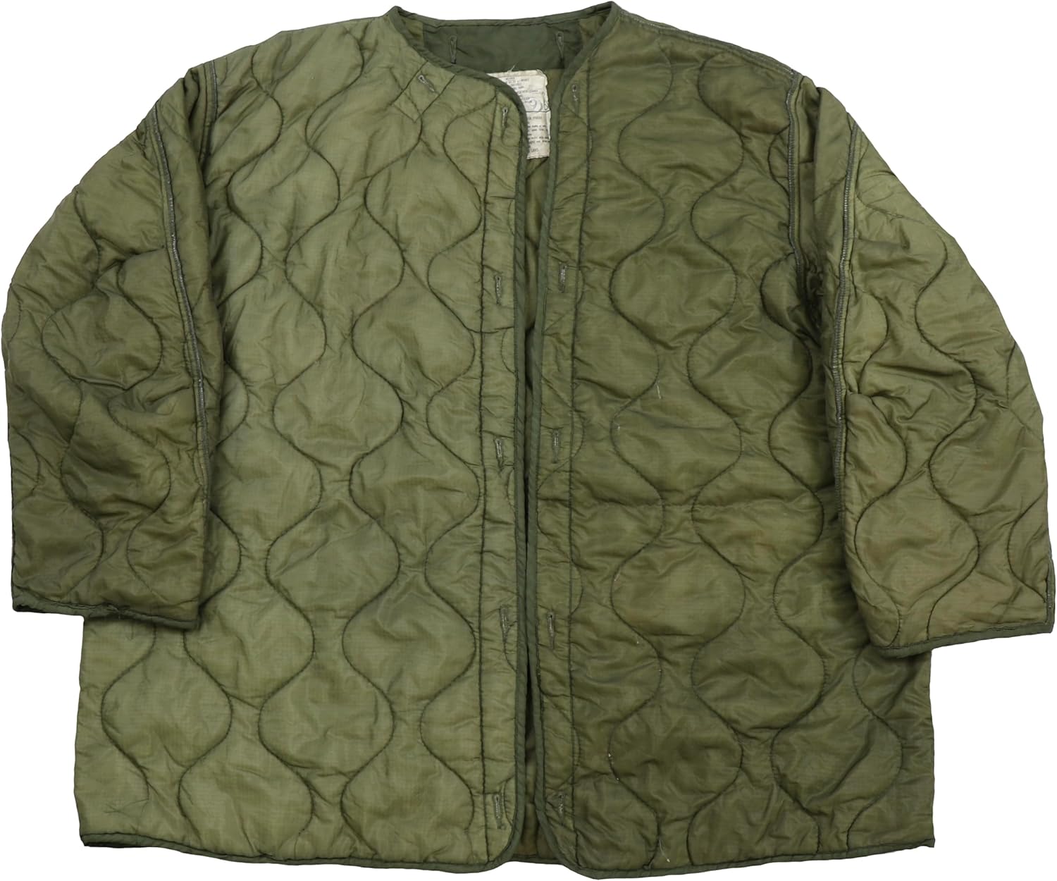 USGI Military OD Green Quilted Extreme Parka Liner Woobie Jacket