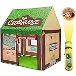 SweHouse Kids Play Tents Indoor: Cute Playhouse Tent for Kids with Projector - Toddler Play Tents Boys Fort Play Area Decorations for Birthday