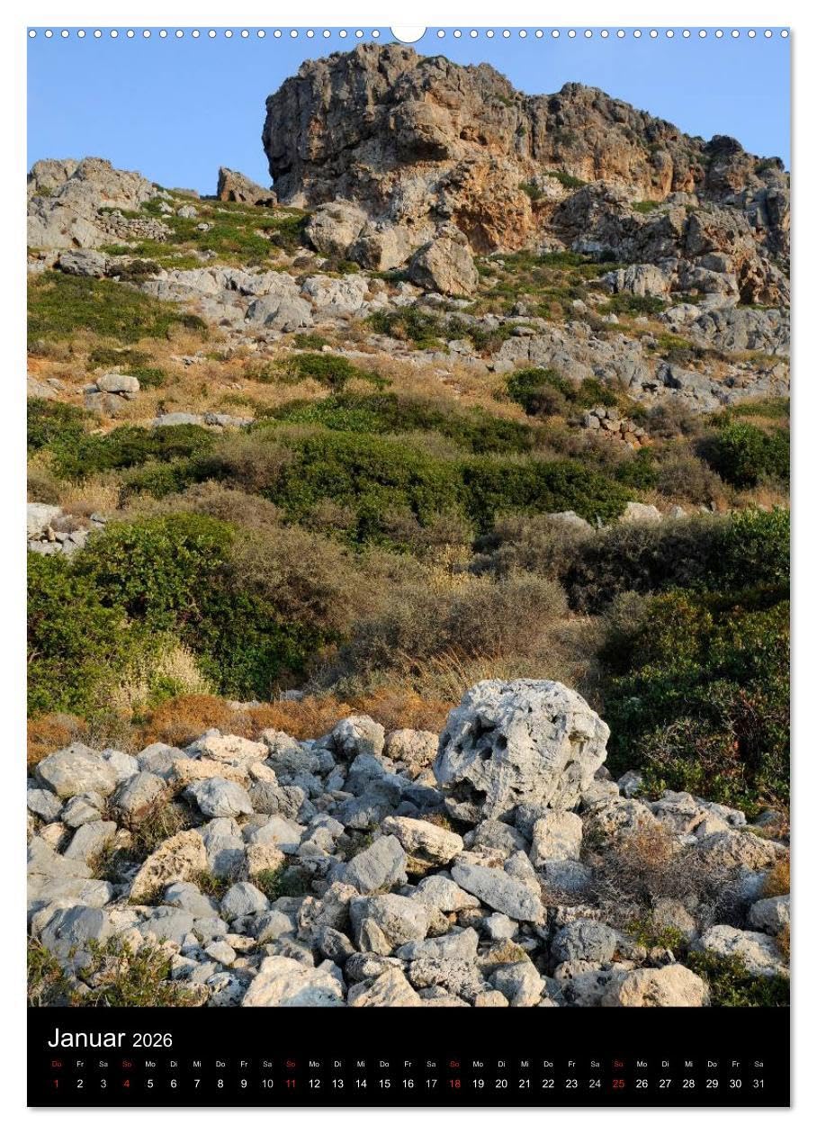 Kreta Impressionen (hochwertiger Premium Wandkalender 2026 DIN A2 hoch), Kunstdruck in Hochglanz: Landschaft und Kultur der Urlaubsinsel Kreta (CALVENDO Orte)