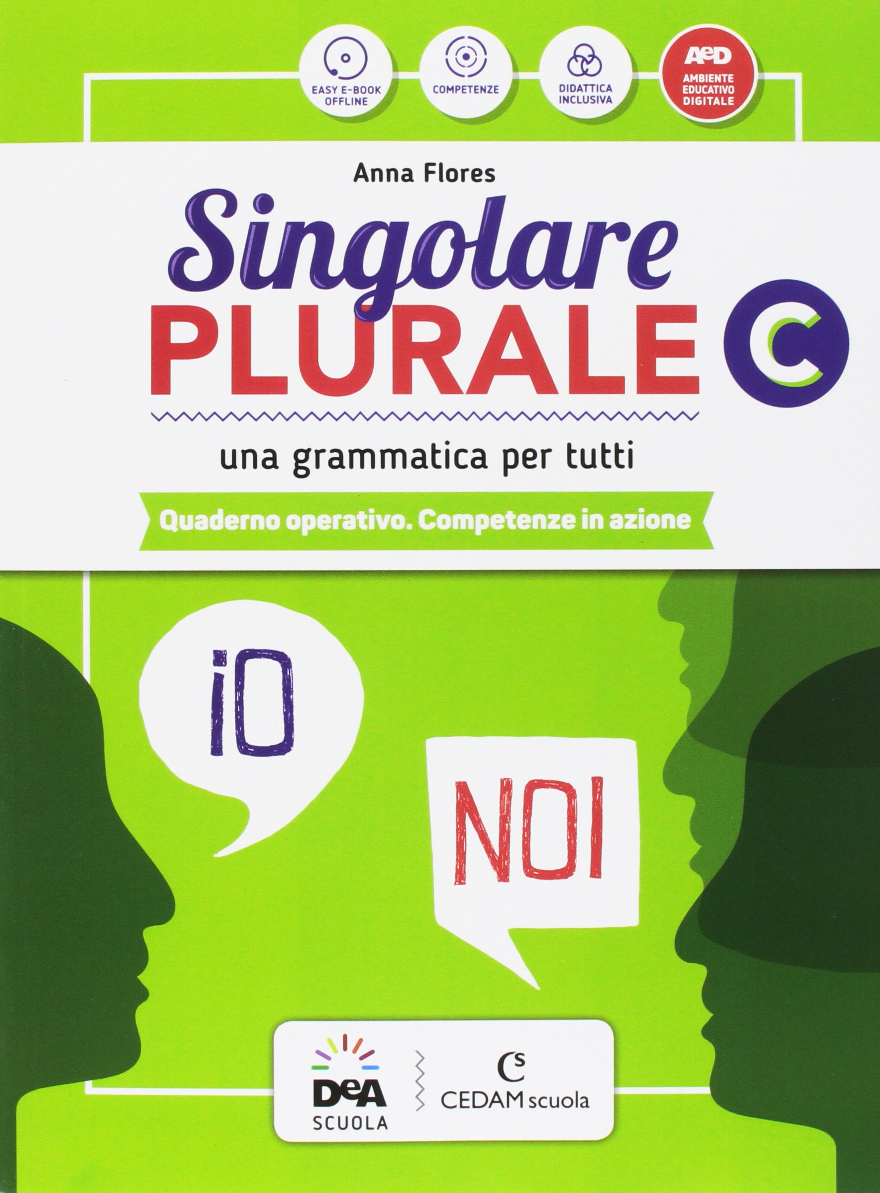 Singolare plurale. Per la Scuola media. Con e-book. Con espansione online. Con DVD-ROM. Con Libro: Grammatica facile (Vol. A-C)