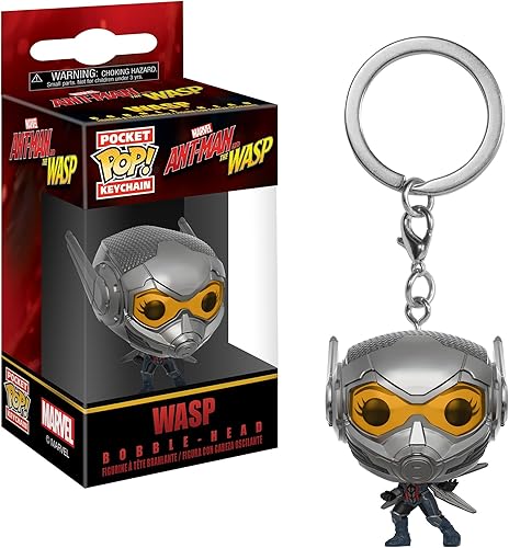 Miniatura 2 de Funko Pop Keychain Marvel: Ant-Man and The Wasp - Figura coleccionable, multicolor