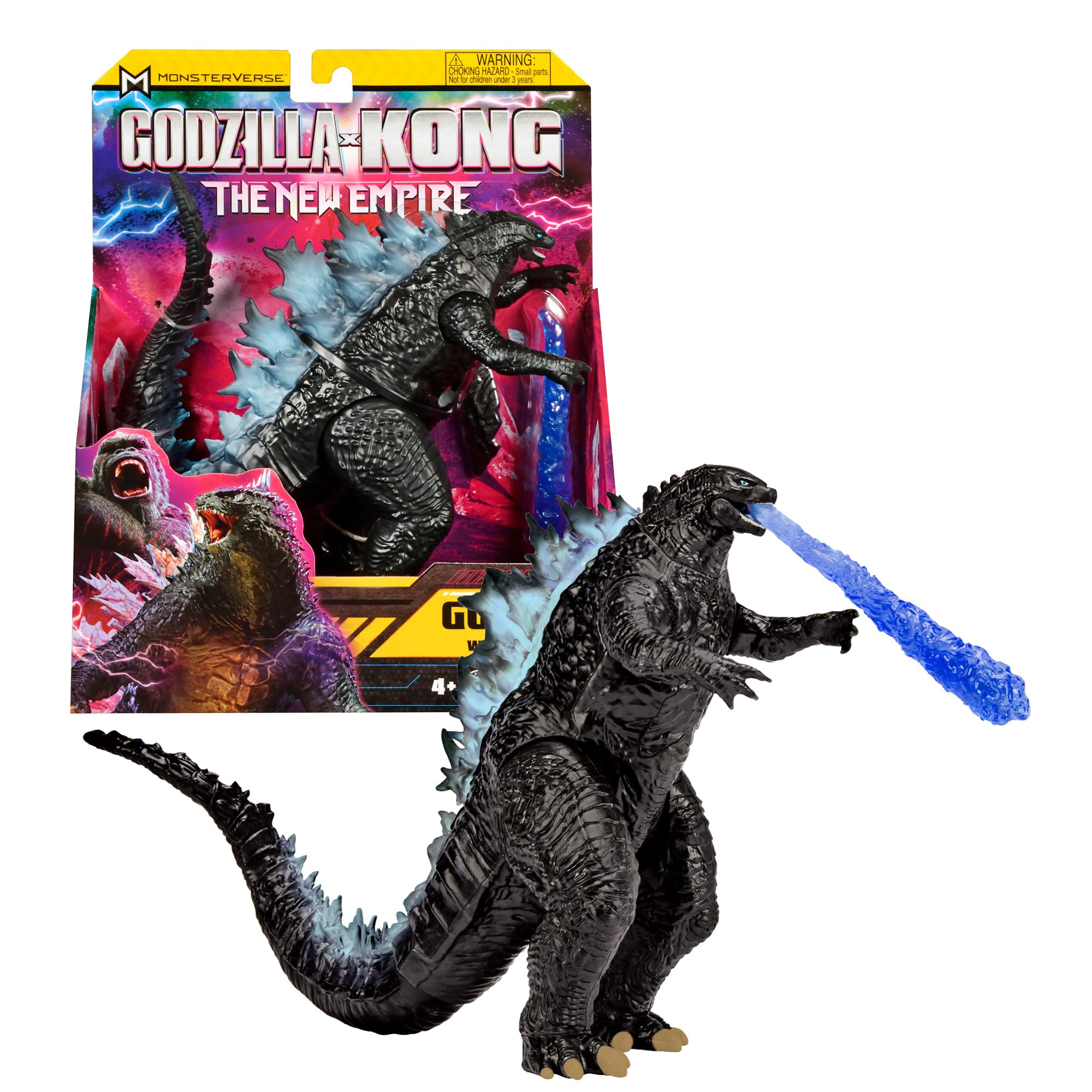 Giochi Preziosi Godzilla Per Kong Il Nuovo Impero - Godzilla Action Figure Da Collezione Da 15 Cm Articolato, Altamente Dettagliato E Accessoriato, Per Bambini A Partire Dai 4 Anni,Come Nel Film