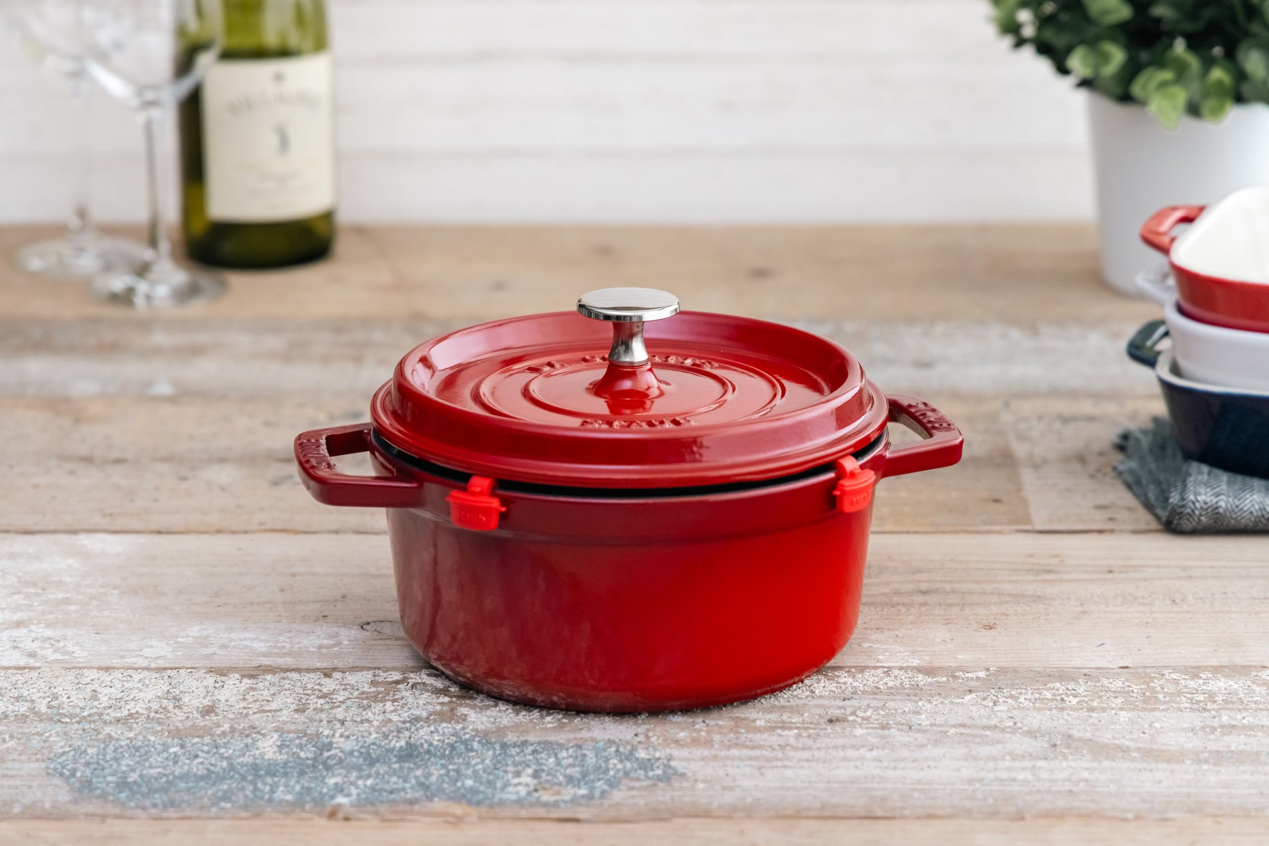 Amazon.co.jp: Staub ストウブ 「 プロテクター 3個入り レッド