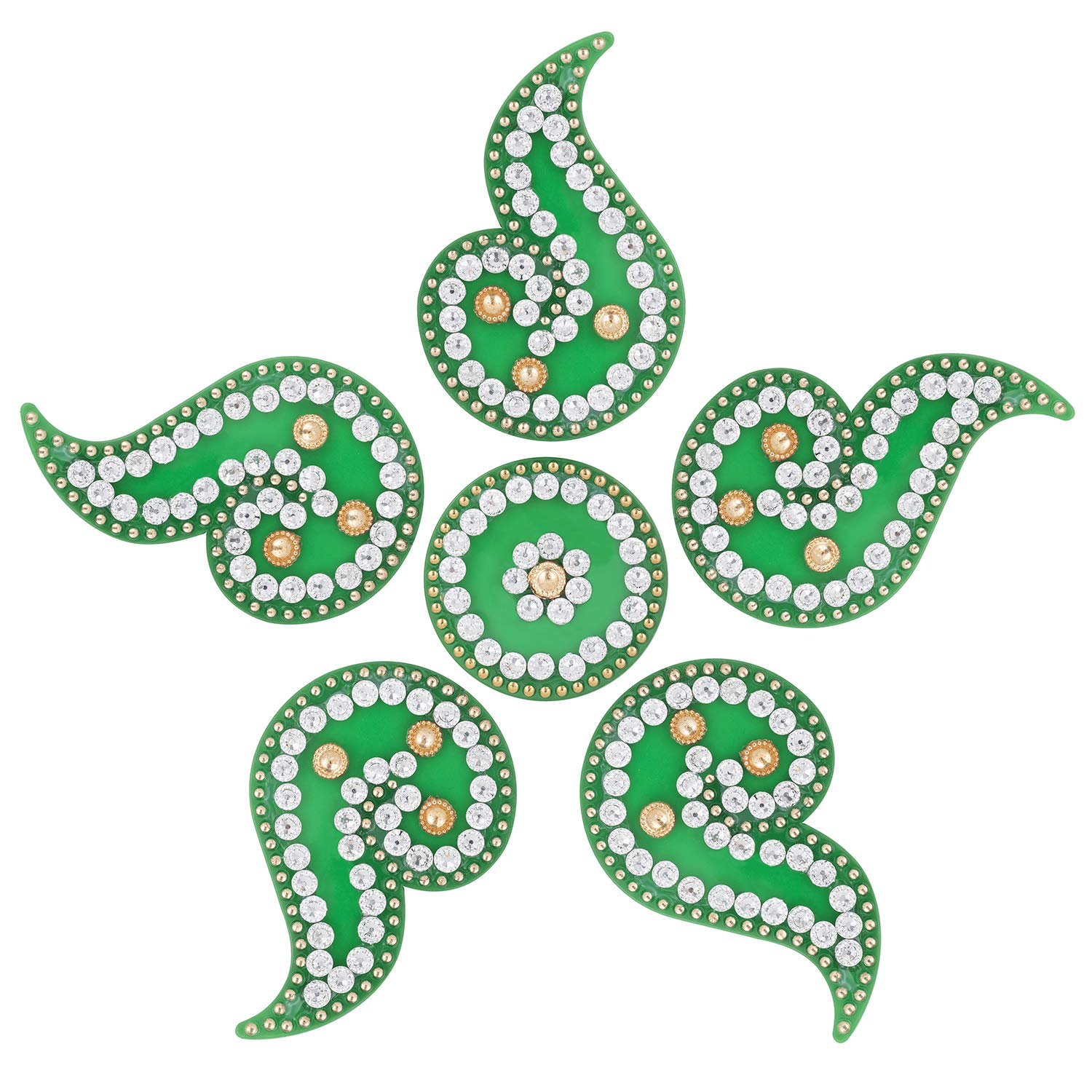 Aheli Surbhi Acrylic Rangoli Indian Traditional Floor Decoration for Diwali Festive Seasonal Office Home Decor