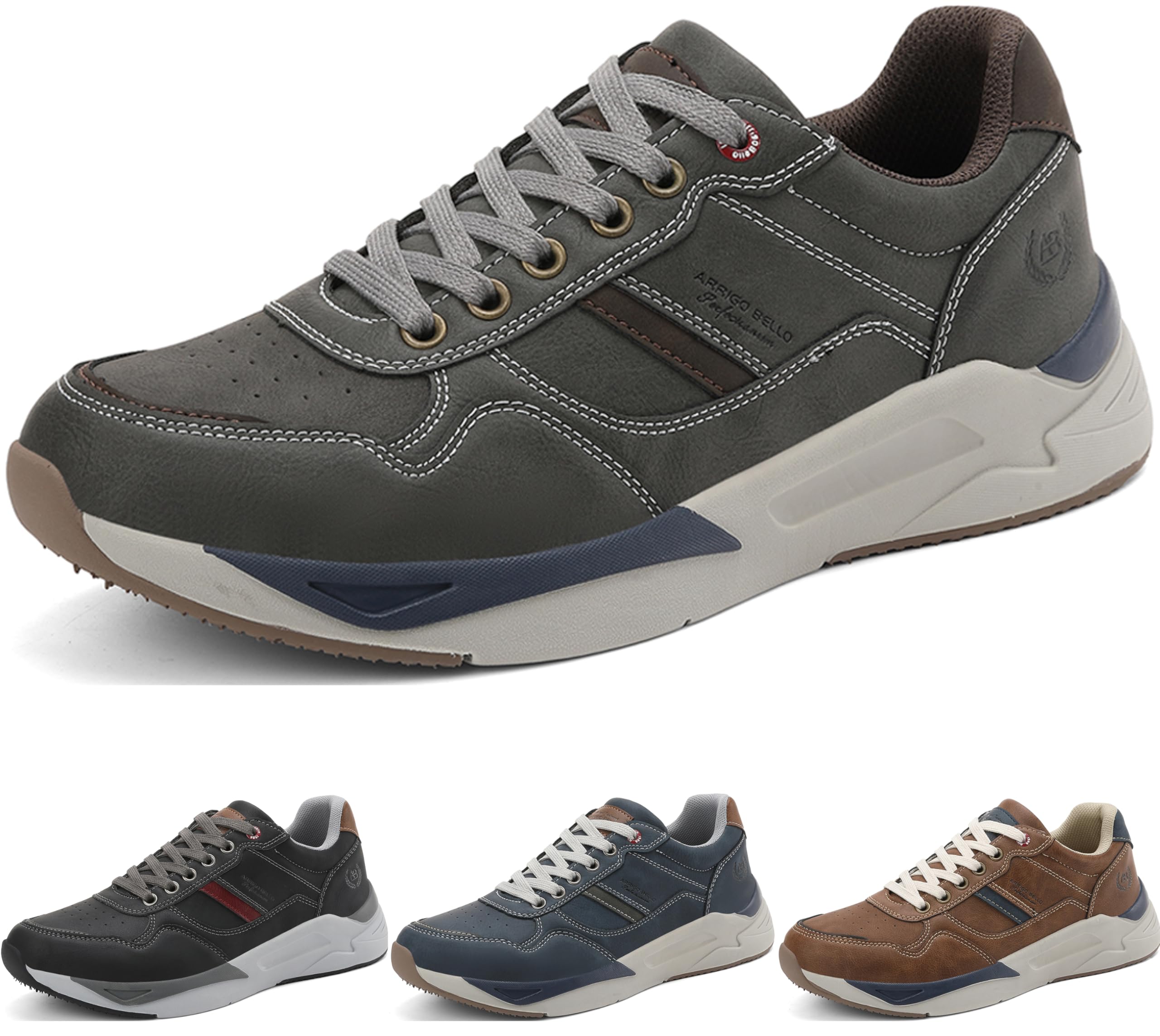 ARRIGO BELLO Sneaker Herren Schuhe Leichte Turnschuhe Fashion Freizeitschuhe Atmungsaktiv Walkingschuhe Outdoor Sportschuhe