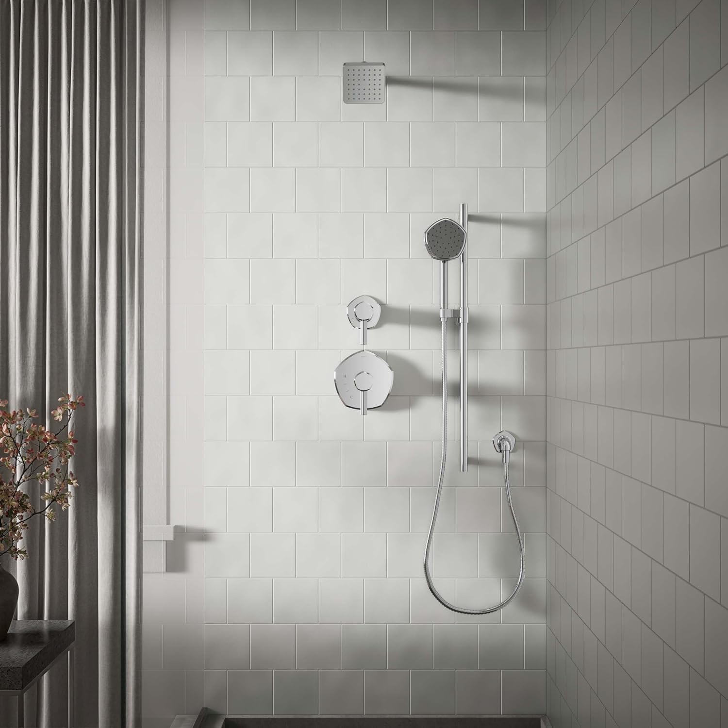 Venza Single-function Showerhead, 1.5 Gpm