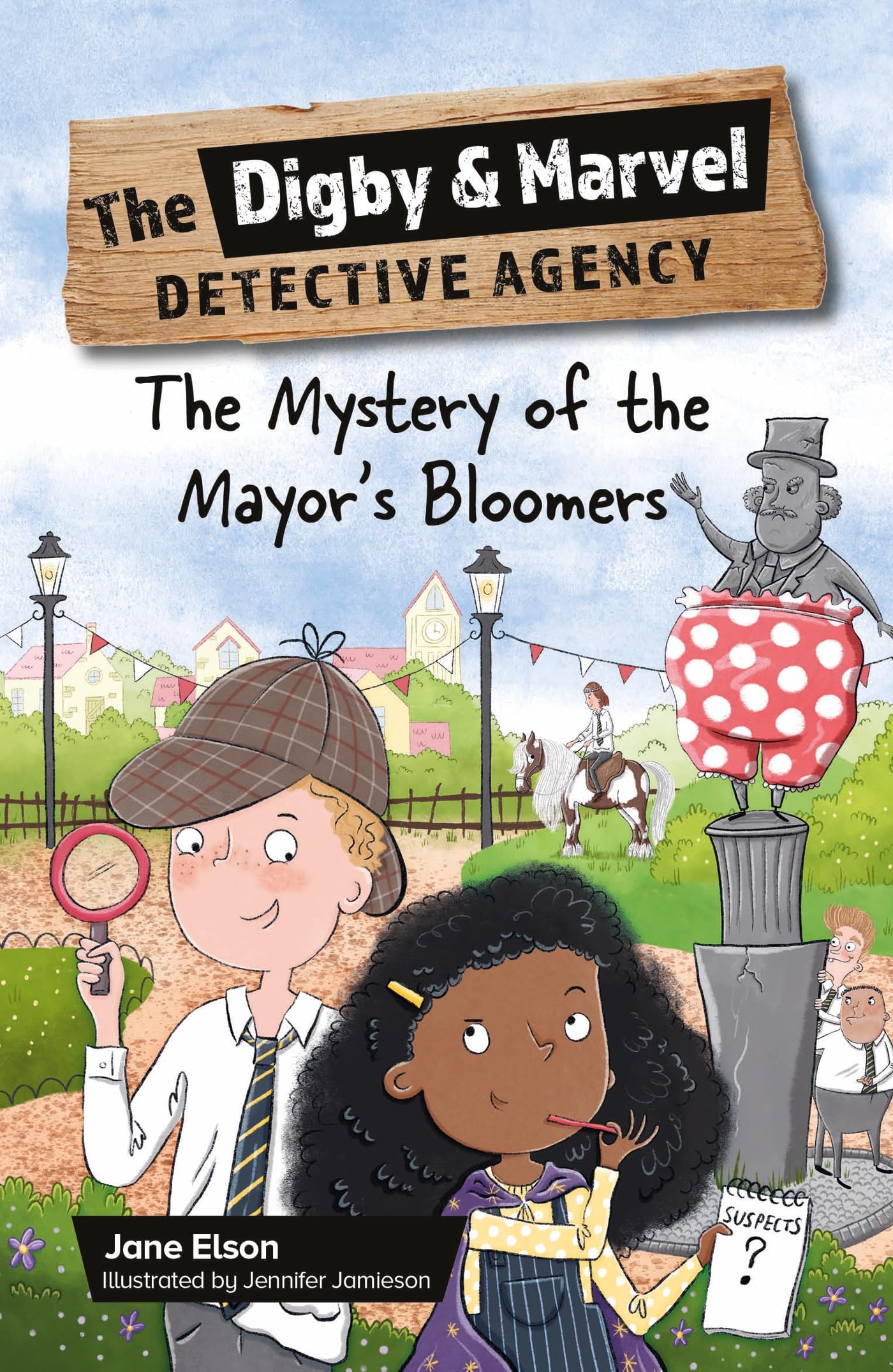 Reading Planet KS2: The Digby and Marvel Detective Agency: The Mystery of the Mayor's Bloomers - Stars/Lime (Rising Stars Reading Planet)