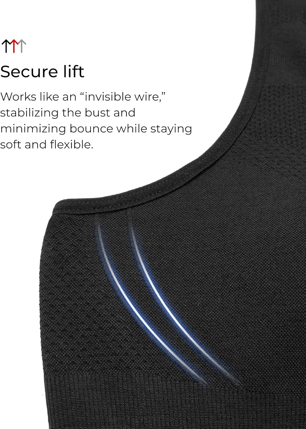 COZYZERO Women’s Merino Wool Racerback Sports Bra - Seamless, Medium Support, Breathable, Moisture-Wicking for Yoga & Running - Image 7