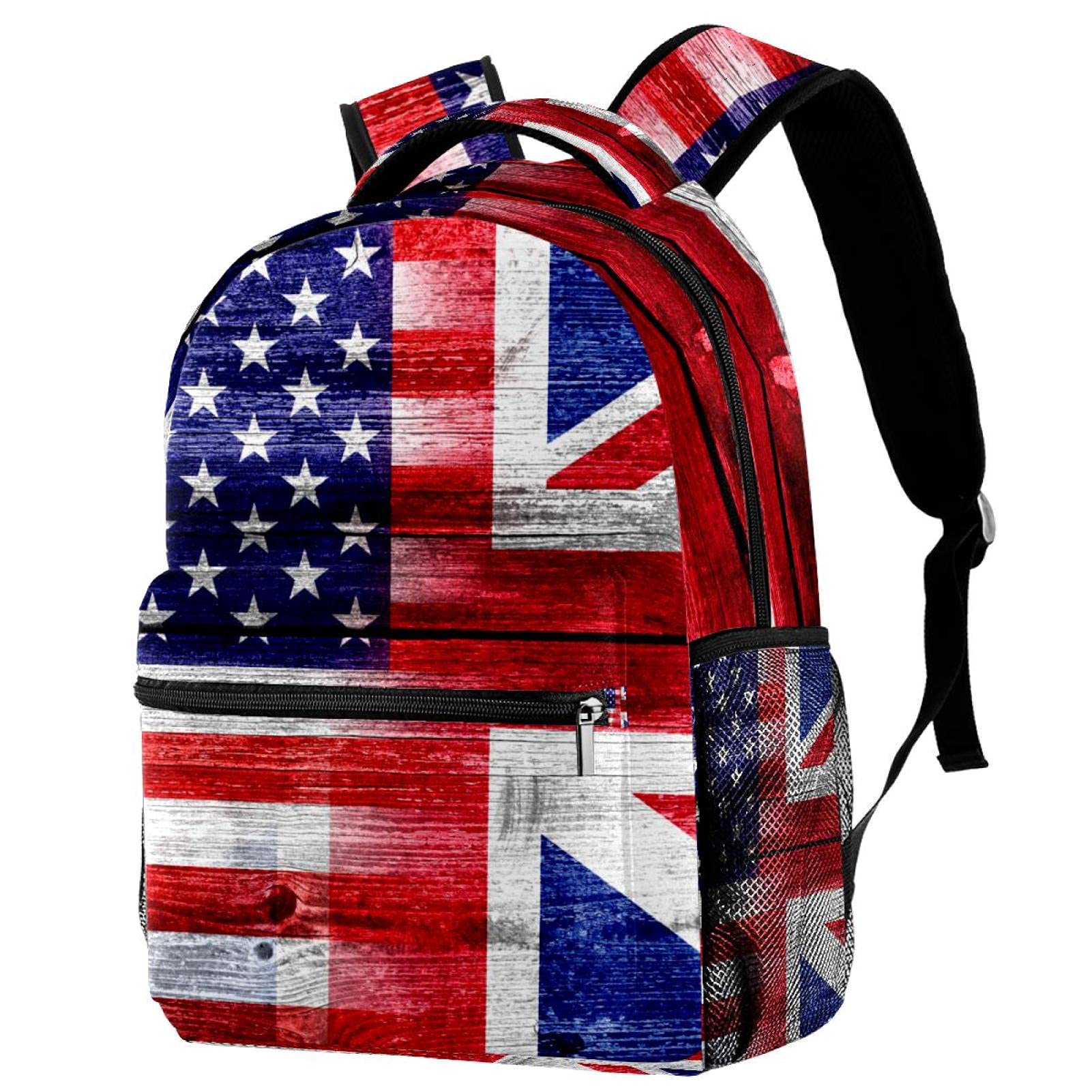 Sac à dos outdoor de qualité supérieure style drapeau américain pour l'université