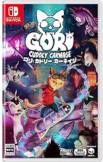 Gori: Cuddly Carnage -Switch 【特典】リバーシブル仕様ジャケット、両面ウォールポスター、キャラクターステッカー、デジタルEPサウンドトラック+デジタルアートブック ダウンロードコード 封入