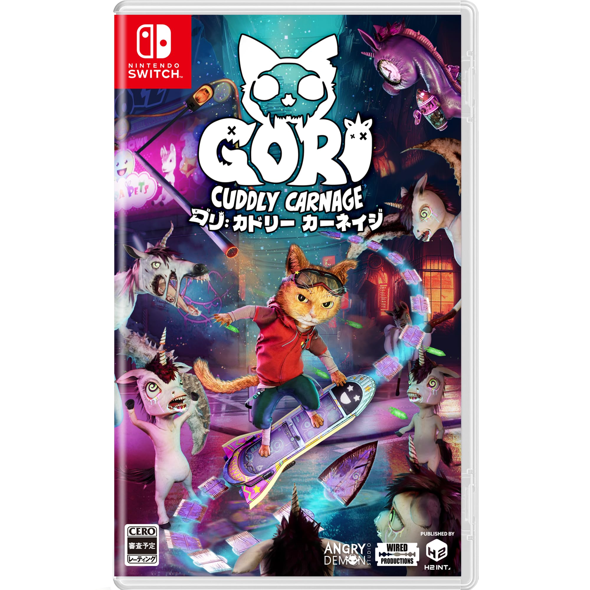 Amazon.co.jp: Gori: Cuddly Carnage -Switch 【特典】リバーシブル