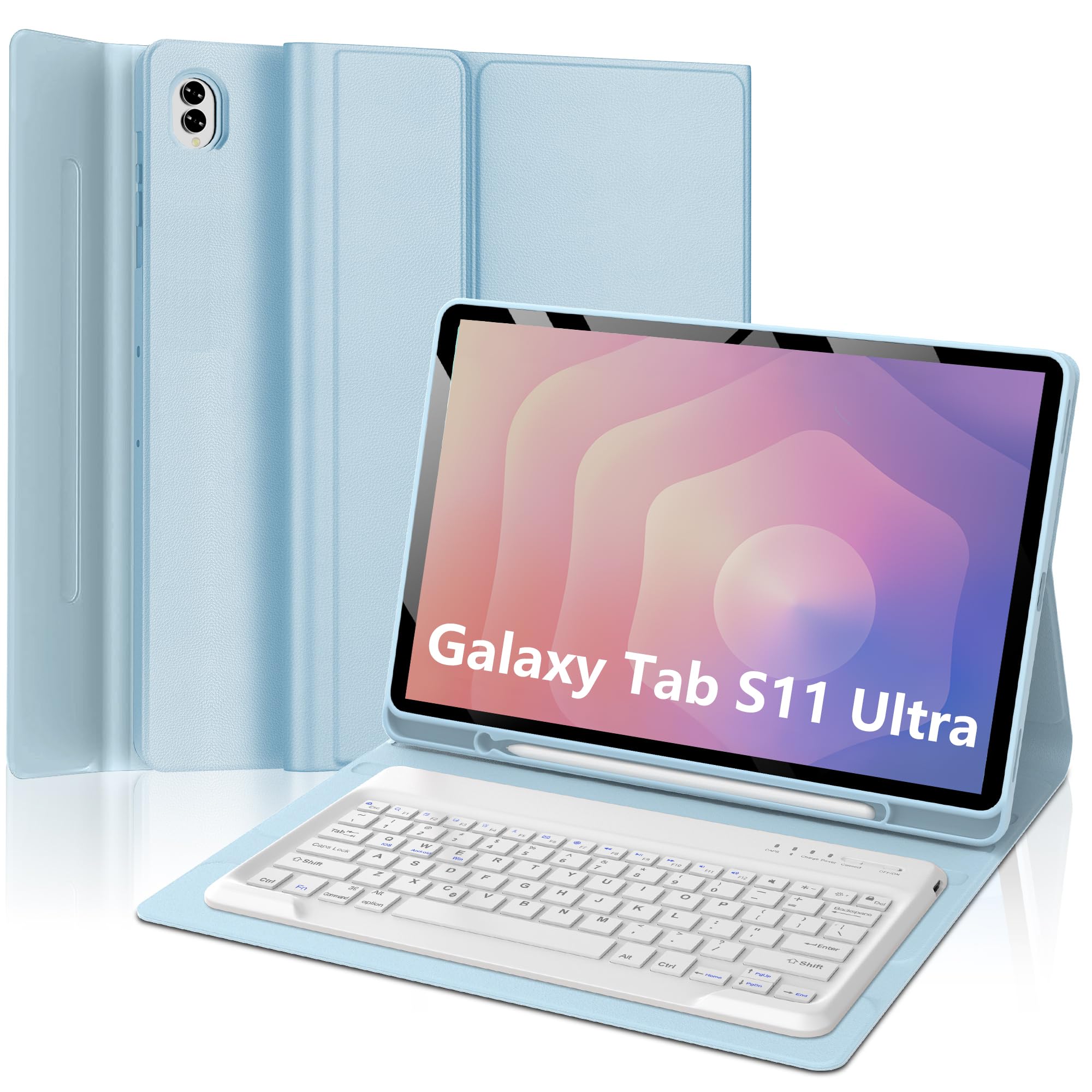 Androidタブレットアクセサリー Samsung s11 keyboard for Samsung Galaxy Tab S11 Ultra Keyboard Case 14.6 inch 2025