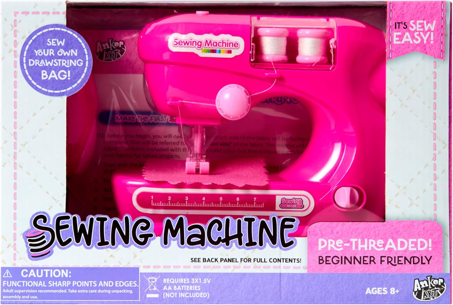 500659/DOM Starter Sewing Machine for Kids with Ruler