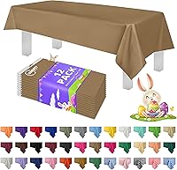 Vista 37 de Mantel de plástico de alta calidad - 54 in. x 108 pulgadas. Grandipity - Mantel rectangular (6 y 12 unidades), Agua (Aqua)