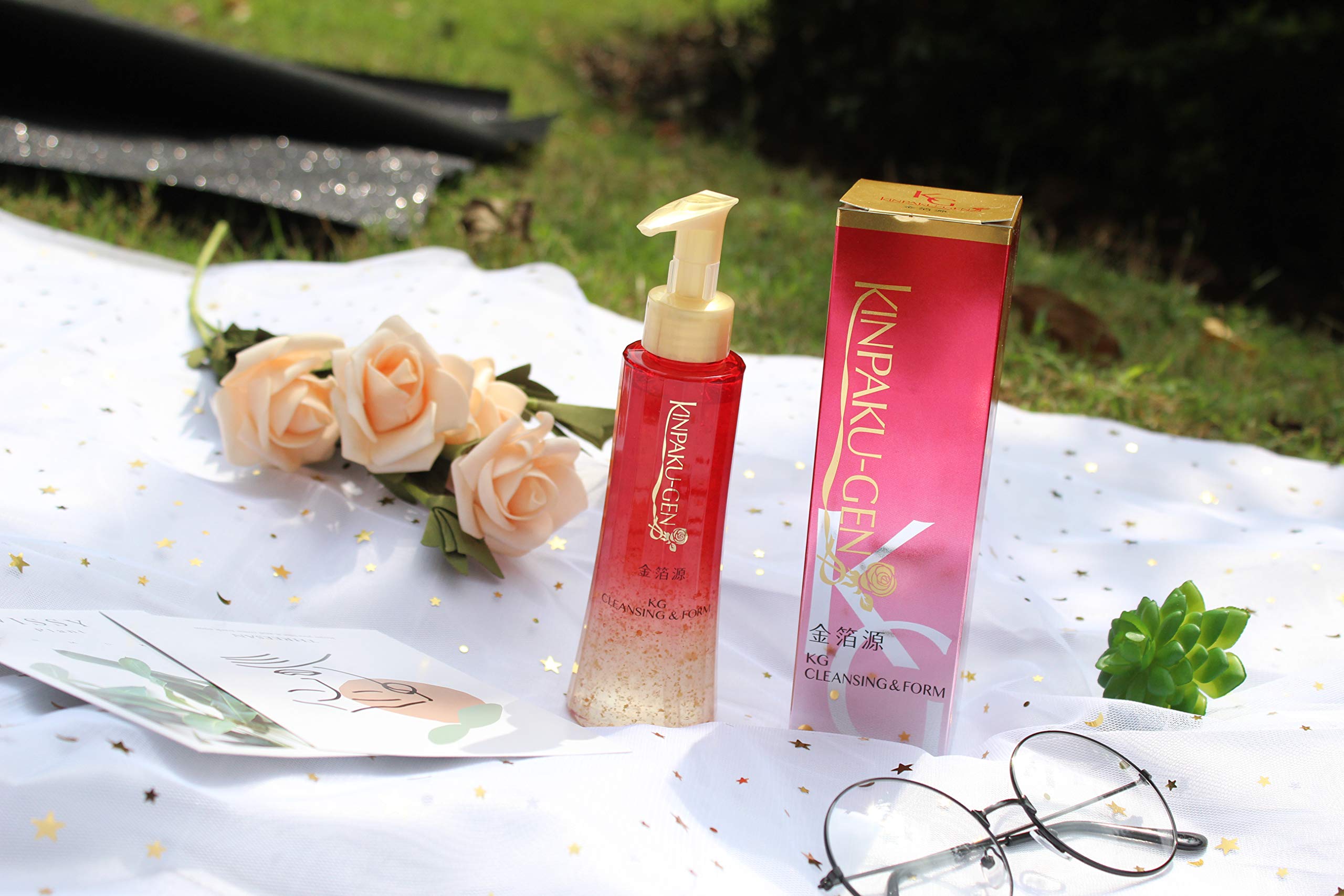 Amazon | KG金箔源 化粧落とし洗顔料 KG クレンジング＆フォーム 保湿