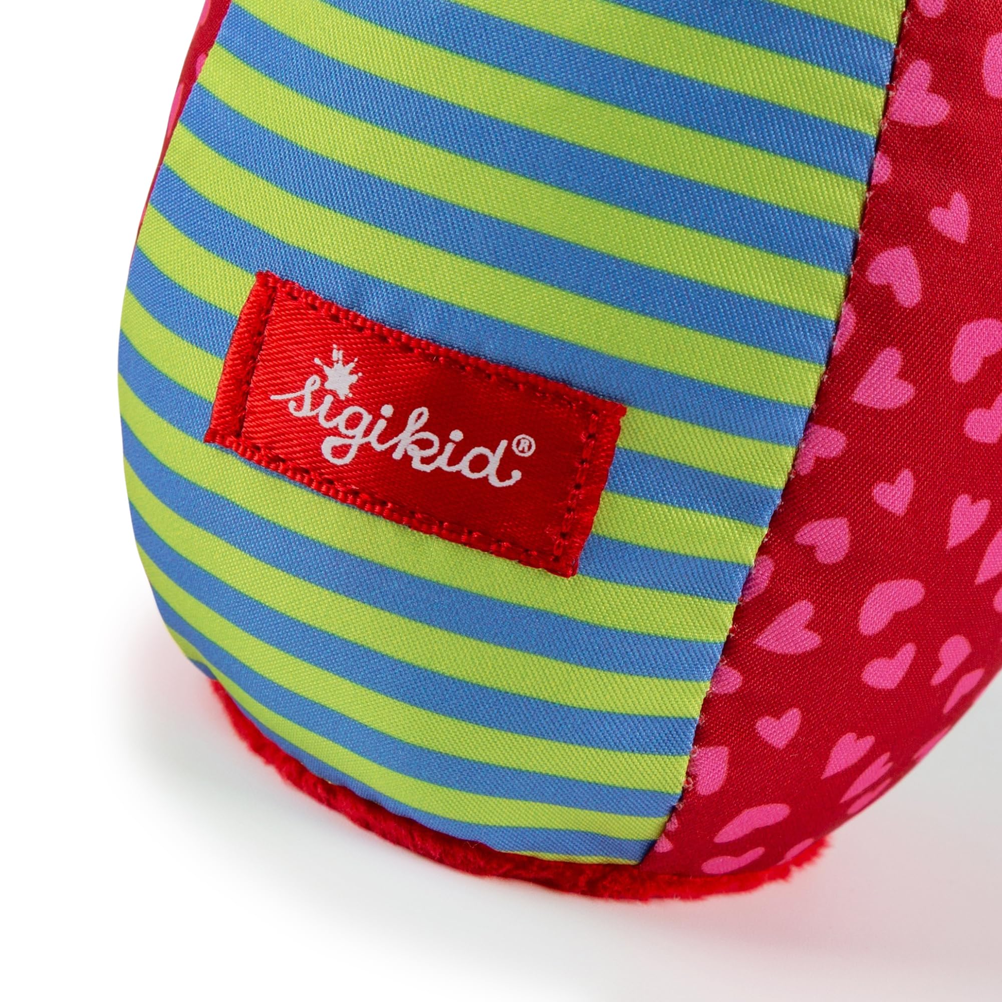 sigikid Baby Bowling Kegelspiel Baby- & Kleinkindspielzeug Motorikspielzeug Rasseln & Greiflinge PlayQ Aktivitätsspielzeug Mädchen und Jungen ab 3 Monaten, waschbar