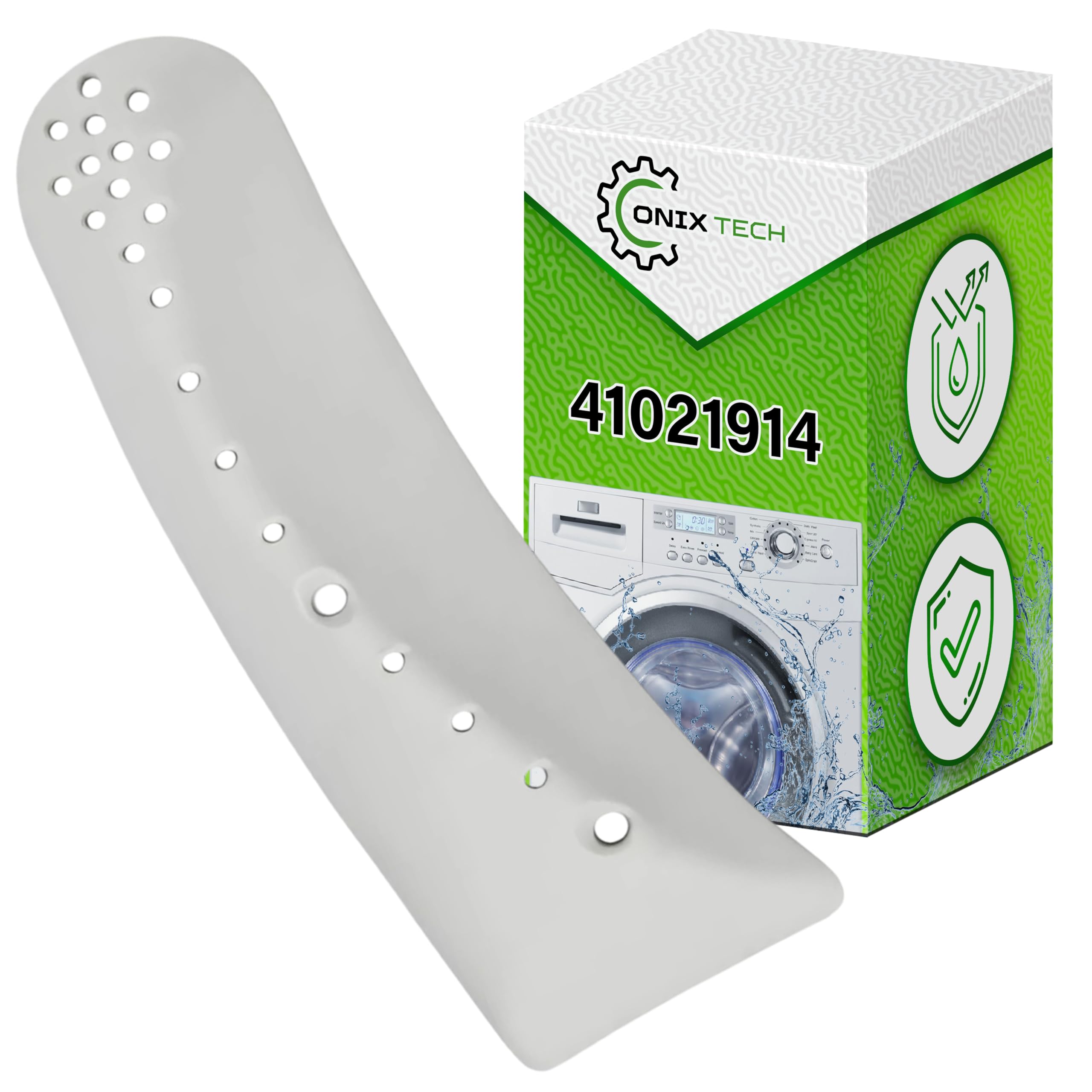 Washing Machine Drum Paddle with Original Code 41021914 for Candy for Hoover for Zerowatt - Warranty 5 Years - ONIX TECH