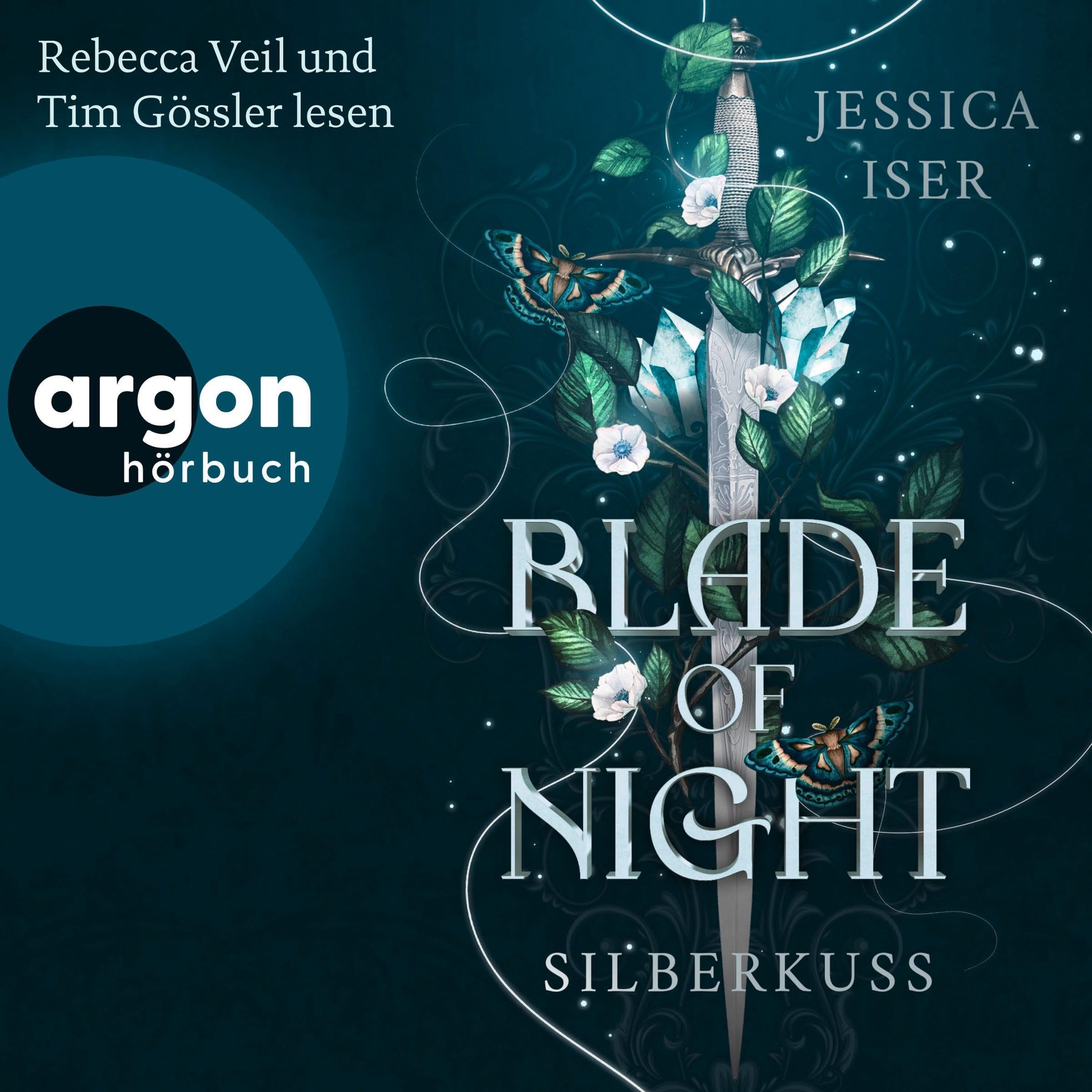 Cover art for Blade of Night. Silberkuss