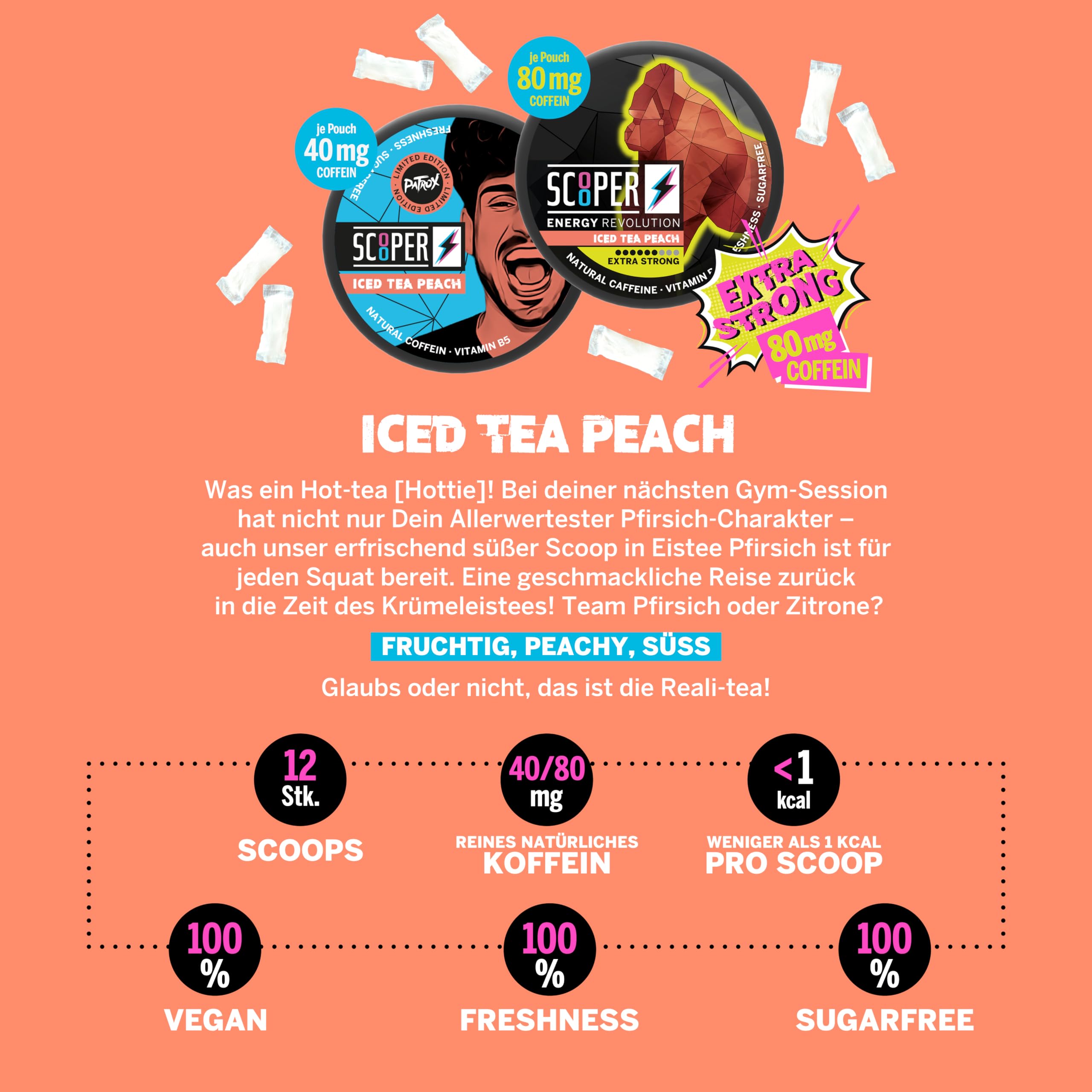 Scooper Parent (10 Dosen, Iced Tea Peach)