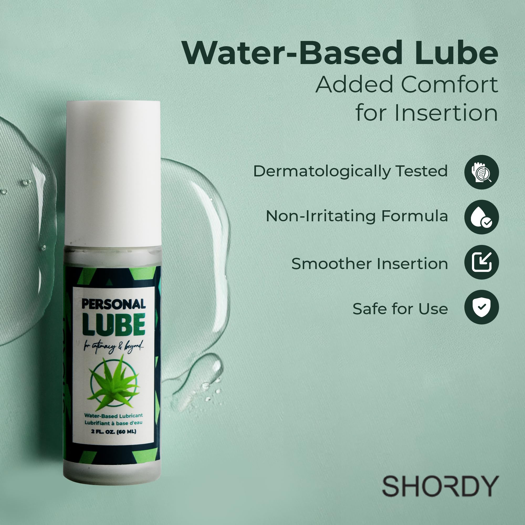 SHORDY Menstrual Cup and Applicator Combo-Set – 2 wiederverwendbare Menstruationstassen/Periodentassen (Small & Large), Alternative to Tampons, Disc and Pads for Heavy Flow