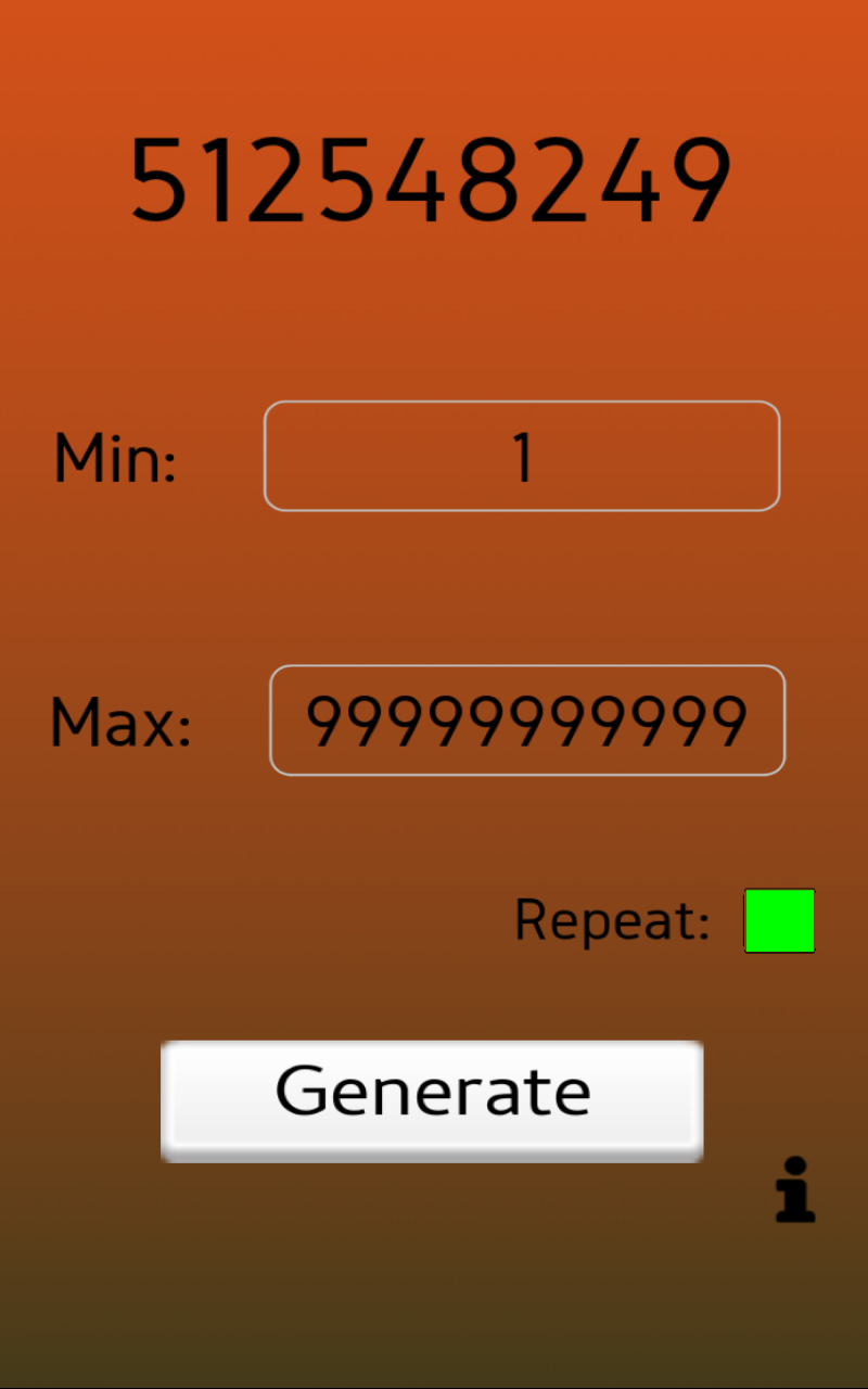 Random Number Generator - RNG - App on the Amazon Appstore