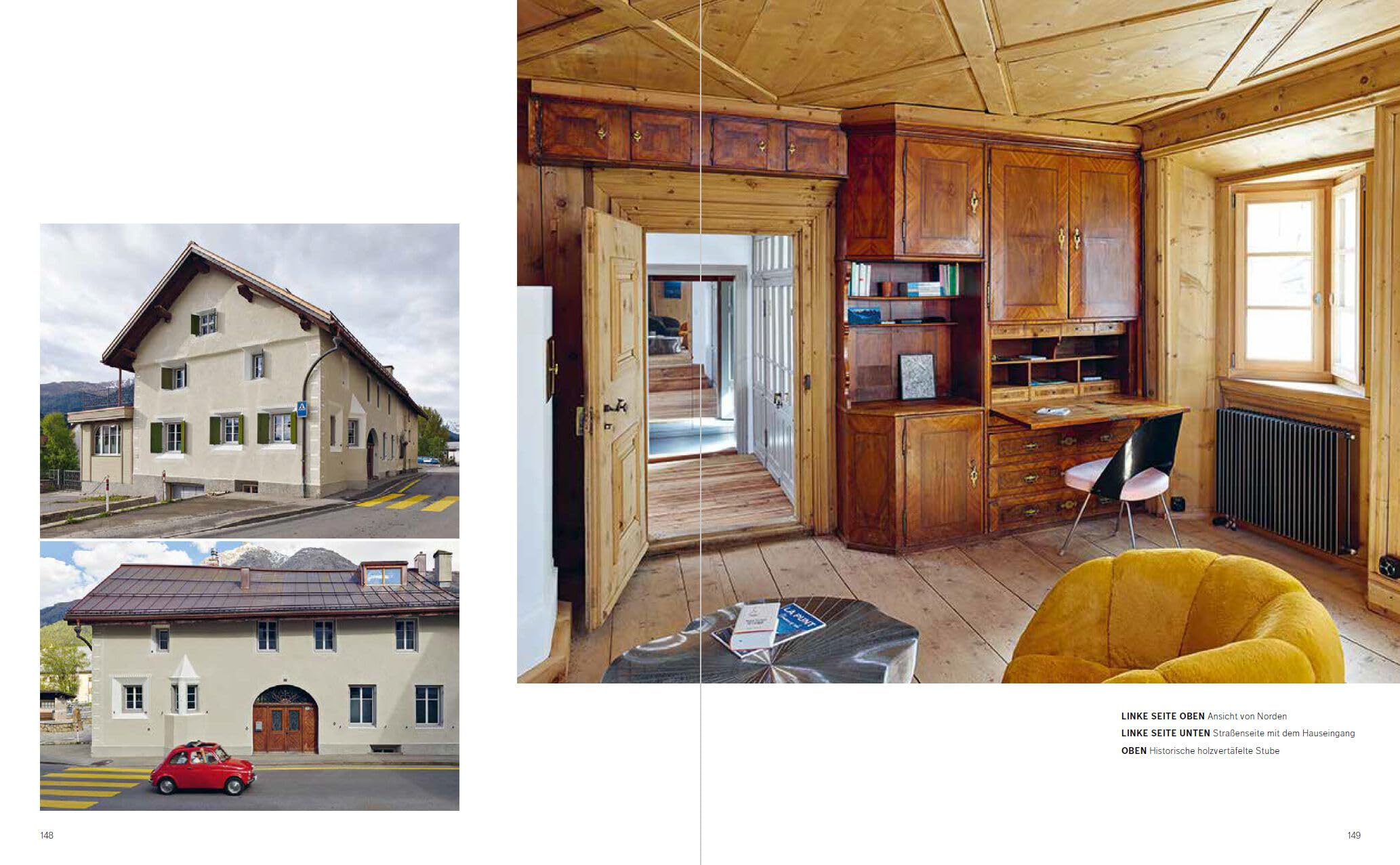 Alte Häuser. Umbauen, renovieren, erweitern: 27 vorbildhafte Projekte: Einfamilienhäuser, Bauern- und Dorfhäuser, Stadthäuser, Umnutzungen. Mit 200 Farbabbildungen und 60 Grundrissen