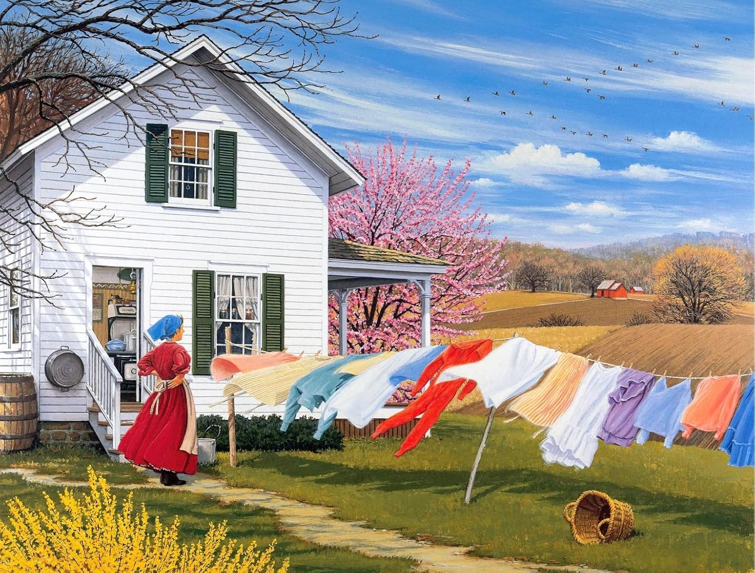 LANDFAIR Diamond Painting Kits 15x20 inch Round Full